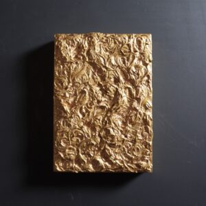 エスパー小林×平河すみれ「開運アート」（Sサイズゴールド）