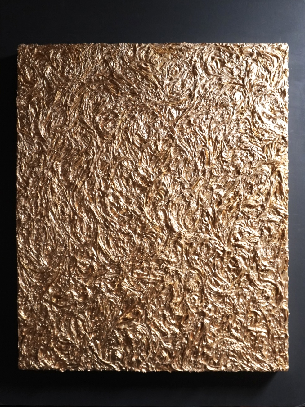 エスパー小林×平河すみれ「開運アート」（Lサイズゴールド）